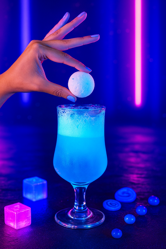 Blue Raspberry Cocktail Bomb