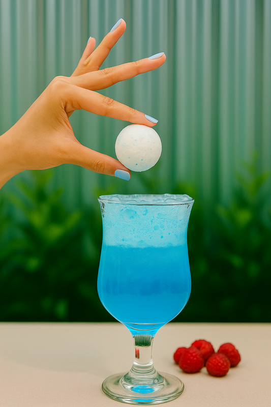 Blue Raspberry Cocktail Bomb