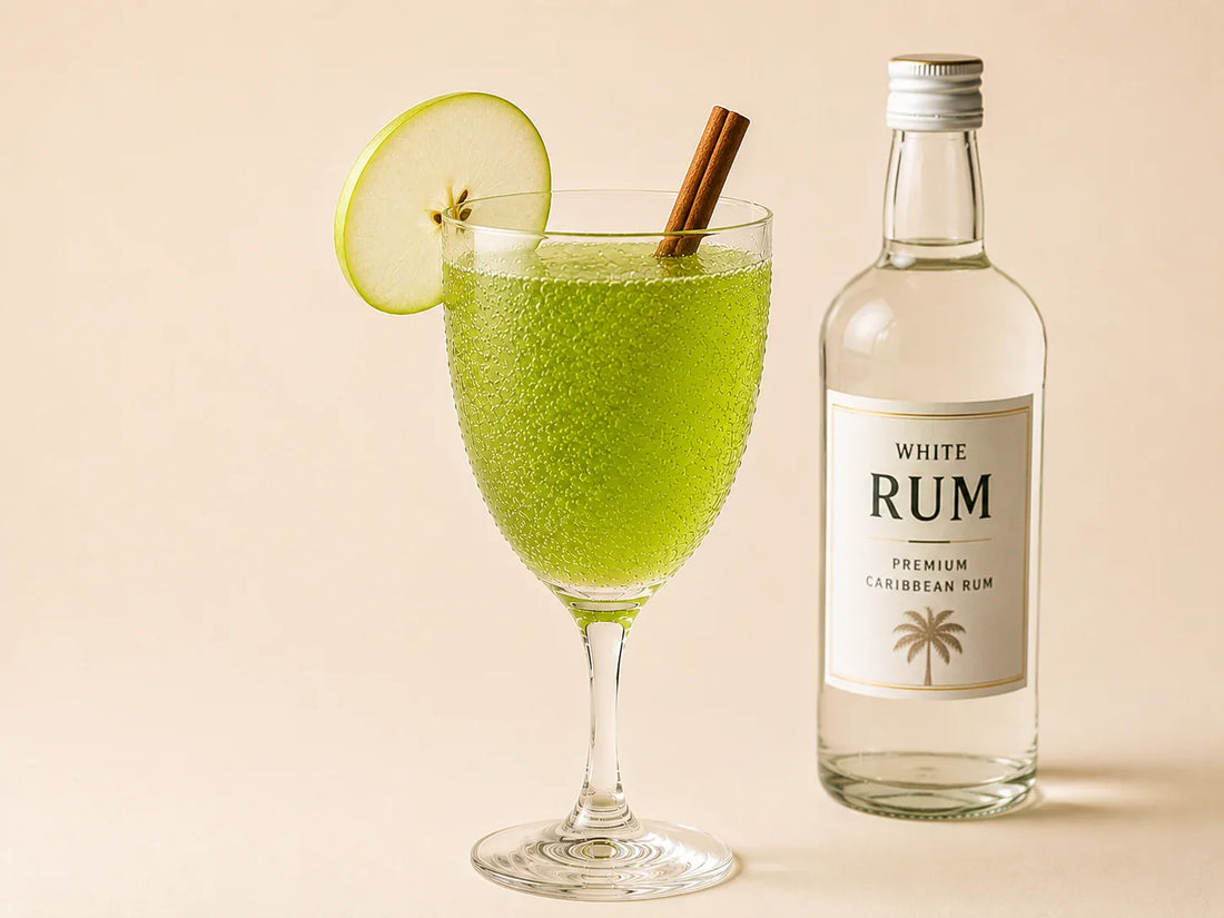 How to Turn This Bomb into a Delicious Spiced Green Apple Cocktail