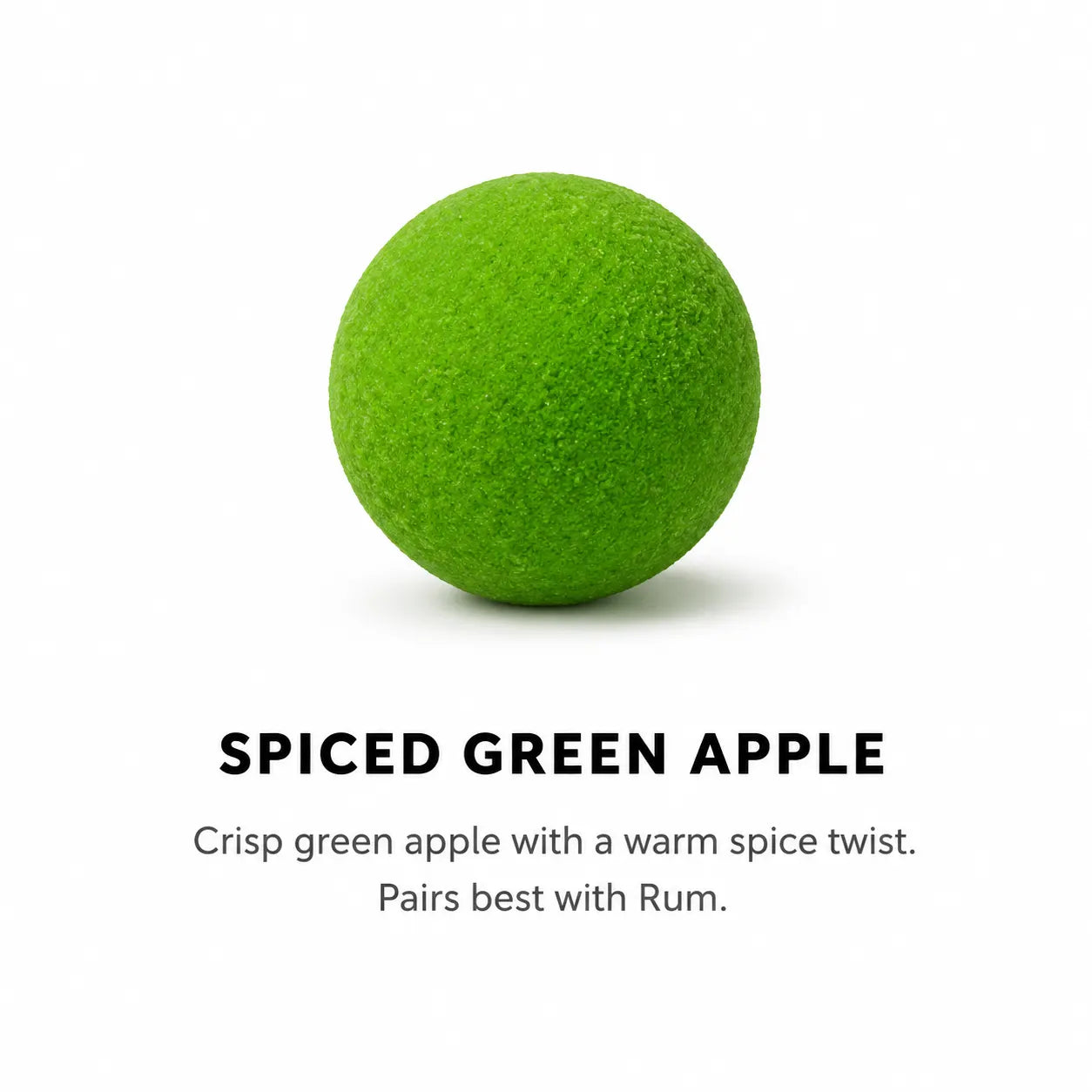Spiced Green Apple Cocktail Bomb