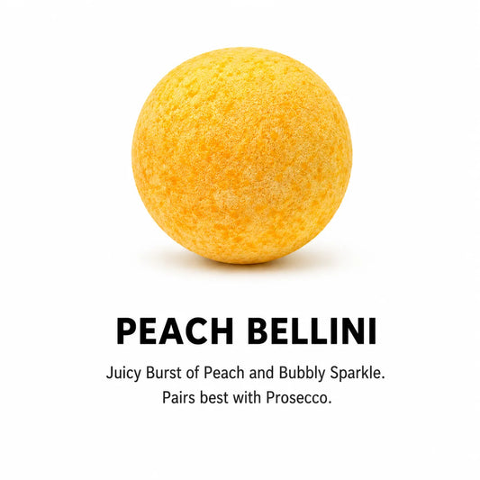 Peach Bellini Cocktail Bomb