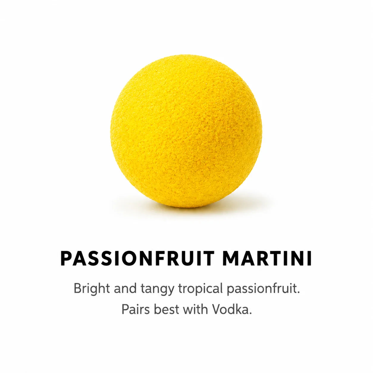 Passionfruit Martini Cocktail Bomb