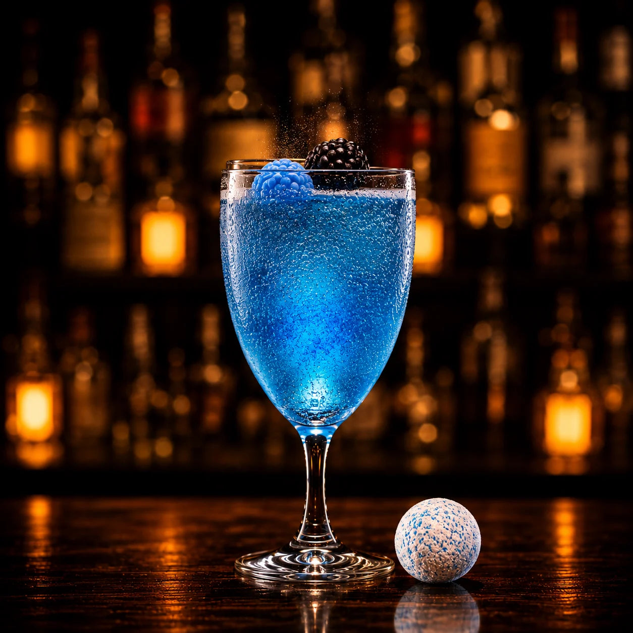 Blue Raspberry Cocktail Bomb