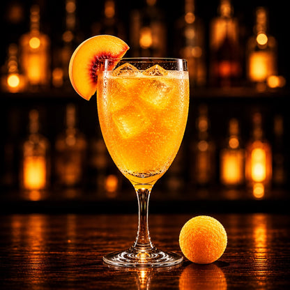 Peach Bellini Cocktail Bomb