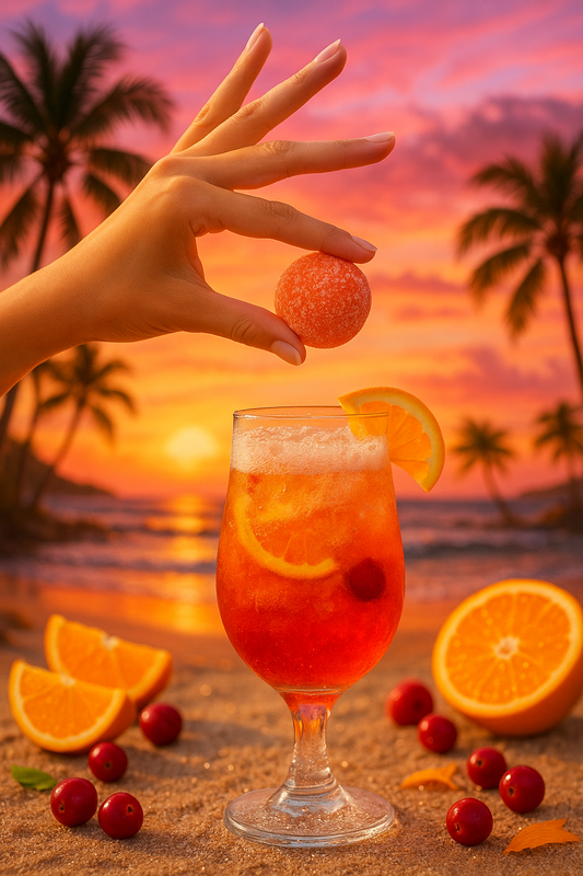 Sex on the Beach Cocktail Bomb