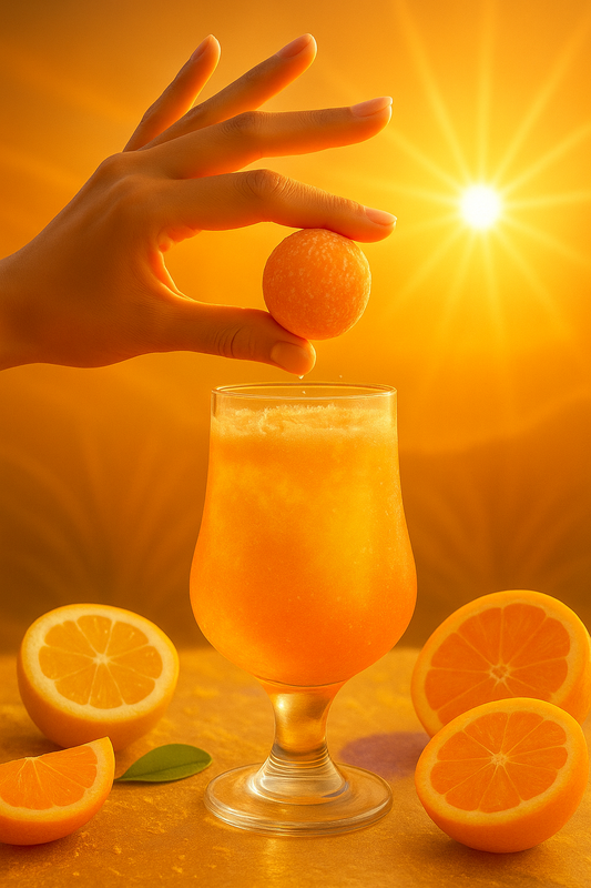 Citrus Razztini Cocktail Bomb