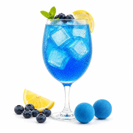 Blueberry Lemonade Cocktail Bomb